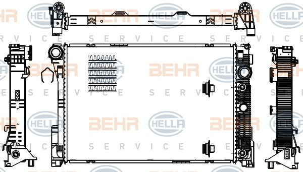 MOTOR SU RADYATORU MERCEDES W204 S204 C204 C218 X218 W212 S212 C207 A207 X204