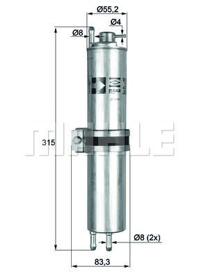 YAKIT FILTRESI BMW N62 M54 E65 03 08