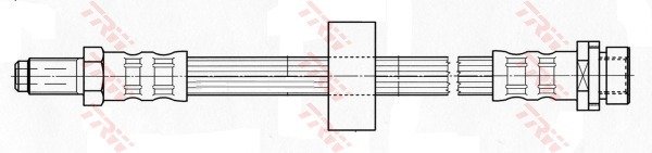 ARKA FREN HORTUMU MONDEO 00-07 310mm