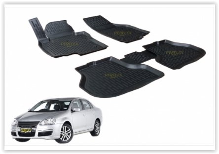 PASPAS 3D X-MAT HAVUZLU VOLKSWAGEN JETTA 05-11 SİYAH