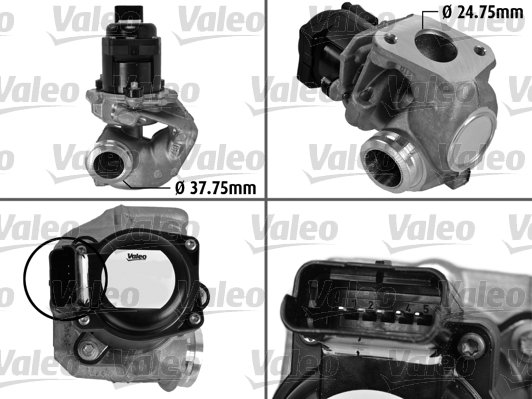 EGR VALFİ FIESTA 5-VI 05 CMAX 07 FOCUS 2 05 FUSION 04 1.6 TDCİ VOLVO S40 1.S80 V50 C30 V70