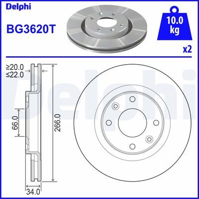 ÖN FREN AYNASI CORSA F-301-307-206-207-PARTNER-BERLINGO-C-ELYSEE-C2-C3 02 C5-C4 266x22x4DLxHAVALI CROSSLAND X-DS3-2008-1007-208 4249.G1-4246.W1-4246.W7-4246.W7