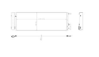 KLİMA KONDENSERİ LINEA 1.4 MPI 570x351x12 1 SIRA ALB SİSTEM