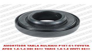 AMORTİSÖR TABLA RULMANI P107-C1-TOYOTA AYGO 1.0-1.4 HDI 05 YARIS 1.0-1.8 WWTI 06