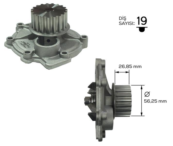 DEVİRDAİM LAGUNA 140 KASA 2.0 16V B56M N7Q-S40 95-04 S60 01 S80 98-06 V40-V50-C30-C70-XC70 PA1019 T