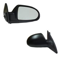 DIŞ DİKİZ AYNASI SAĞ ELANTRA 04 ELEKTRİKLİ ISITMALI SİYAH KAPAK KONVEKS