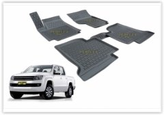 PASPAS 3D X-MAT HAVUZLU VOLKSWAGEN AMAROK 11 SİYAH