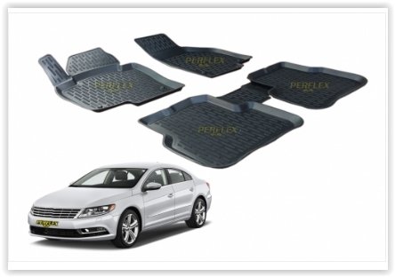 PASPAS 3D X-MAT HAVUZLU VOLKSWAGEN CC 09 SİYAH