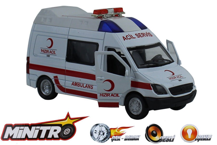IŞIKLI METAL ÇEKBIRAK AMBULANS
