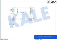 TURBO RADYATÖRÜ INTERCOOLER NISSAN NAVARA-PATHFINDER AL-PL-BRZ