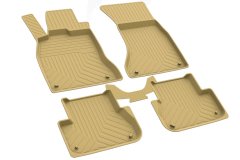 PASPAS 3D X-MAT HAVUZLU AUDI A4 11 BEJ