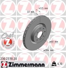 ÖN FREN AYNASI CORSA D 07 CORSA E 14 ADAM 13 PUNTO EVO-GRANDE PUNTO 05 284x22x6DLxHAVALI 15 İNÇ 55702646