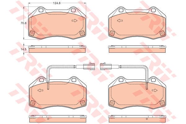 ÖN FREN BALATASI ALFA ROMEO 4C SPIDER 13 20 1.8 TBİ FIAT PUNTO EVO 09 12 1.3D MTJ