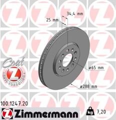 ÖN FREN AYNASI GOLF 4 00 5 03 POLO 01 BORA 98 OCTAVIA 98 FABIA 05 IBIZA 05 288x25x5DLxHAVALI 986478867-DF4027