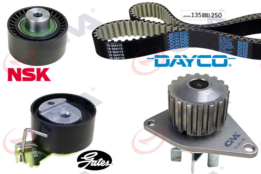 DEVİRDAİM TRİGER SETİ P206-P307-P1007-C2-C3C-C4 1.4 16V KFU ET3J4
