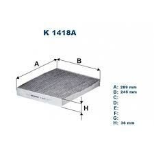 POLEN FİLTRESİ VOLVO XC40 2017 2020 KARBONLU