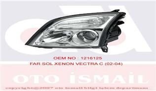 FAR SİNYAL XENON SOL VECTRA C 04/02-08/05-KOMBİ 10/03-08/05-SIGNUM 05/03-08/05 ELEKTRİKLİ H7 H7