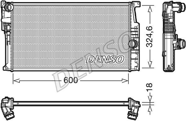 MOTOR SU RADYATORU BMW N13 N47 B37 B47 F20 F21 F22 F23 F30 F31 F34 F35 F32 F33 F36