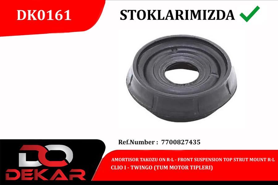 AMORTISOR TAKOZU ON SAG-SOL CLIO 1-TWNG TUM MOTOR TIPLERI