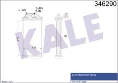 KALORİFER RADYATÖRÜ 307 00 249x130x33