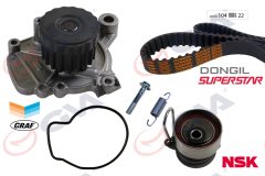 TRİGER KAYIŞ SETİ EKSANTRİK SETİ DEVİRDAİMLİ HONDA CIVIC 1.4L D14Z6 1.6L D16V1 D16W7 VTEC EP ES EU 01-05