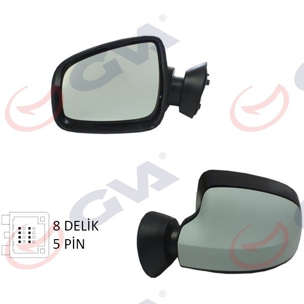 DIŞ DİKİZ AYNASI ELEKTRİKLİ  SOL DACİA DUSTER