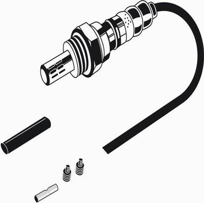 OKSİJEN SENSÖRÜ UNİVERSAL TİP DAEWOO. DAIHATSU. FIAT. HONDA. HYUNDAI. KIA. MAZDA. MERCEDES. MITSUBISHI. NISSAN. OPEL. RENAULT. SUBARU. SUZUKI. TOYOTA. VOLVO. VW - 1 KABLOLU SOKETSİZ OZA734-E