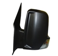 DIŞ DİKİZ AYNASI SOL CRAFTER 06 SPRINTER 06 MEKANİK SİNYALLİ ÇİFT CAM KONVEKS 2 FİŞ VM-6049L