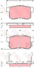 ARKA BALATA HONDA CR-5 2 2.0 03/02 HONDA FR-5 1.7-2.0 VTEC-2.2CDTI 04