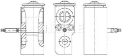 KLIMA VALFI EXPANSION MERCEDES VITO W447 14