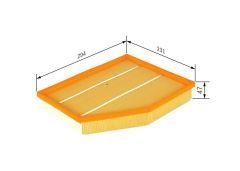 HAVA FILTRESI BMW M54 E60 E63 E64