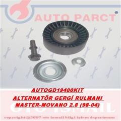 x RN400 ALTERNATÖR GERGİ RULMANI MASTER-MOVANO 2.8 98-04