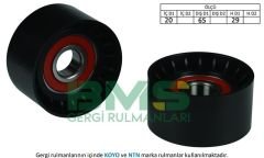 V KAYIŞ GERGİ RULMANI MITSUBISHI CANTER