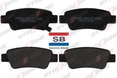 ARKA FREN BALATA HONDA CR-5 2.2L N22A CTDi dizel RE6 06- / CR-5 2.0L R20 benzinli RE5 otomatik vites 07-15 / CR-5 1.6L N16A2 RE6 İ-DTEC dizel 4x2 4x4 13-