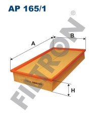 HAVA FİLTRESİ VOLVO S80 2.0 2.0T 2.4 2.5T 2.8T6 3.0 T6 1998-2006 350cm-217cm-58cm