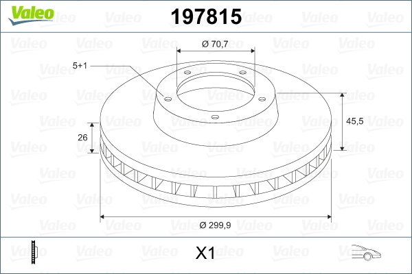 ÖN FREN AYNASI INSIGNIA B 16 INÇ 18 ASTRA J 09 ZAFIRA C 11 CRUZE 09 300x26x5DLxHAVALI 13502051