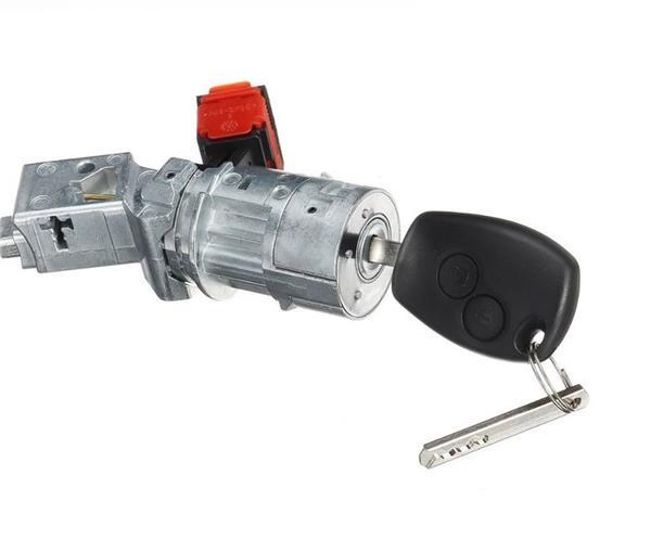 KONTAK - ANAHTARLI DEMİR GÖVDE CLIO 3-KANGOO 2-3 Y.M ALARIM DÜĞMELİ ANAHTAR 2007-