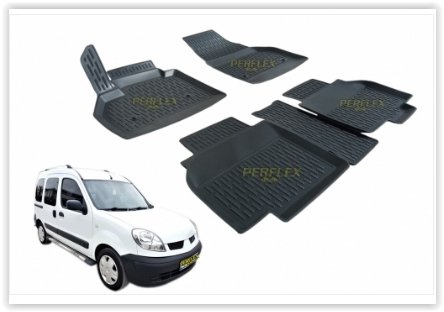 PASPAS 3D X-MAT HAVUZLU RENAULT KANGOO 2 09 SİYAH