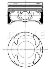 PISTON SEGMAN STANDART 83.00mm MERCEDES M274.910 W204 W205 W212 W213 R172