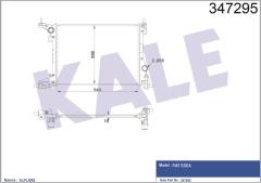 MOTOR SU RADYATÖRÜ FIAT EGEA 16 1.4 540x392x16