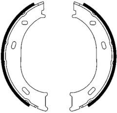 FREN BALATASI ARKA PARK FRENI MERCEDES SPRINTER B901>B904 . VW LT 28-35-46