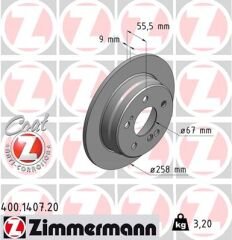 FREN DISKI ARKA MERCEDES W201 W202 W124 C124