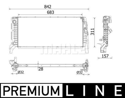 MOTOR SU RADYATORU BMW F48 15 F39 18 20 MINI F57 15 PREMIUM LINE