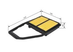 HAVA FİLTRESİ HONDA CİVİC VII 1.4İ S 90HP 02/01-09/05