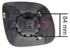 DIŞ DİKİZ AYNA CAMI ISITMALI ASFERİK SOL TRANSPORTER T6-AMAROK T6 2015- 2010-