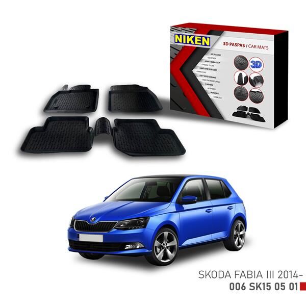 3D PASPAS SKODA FABIA 3 2014-