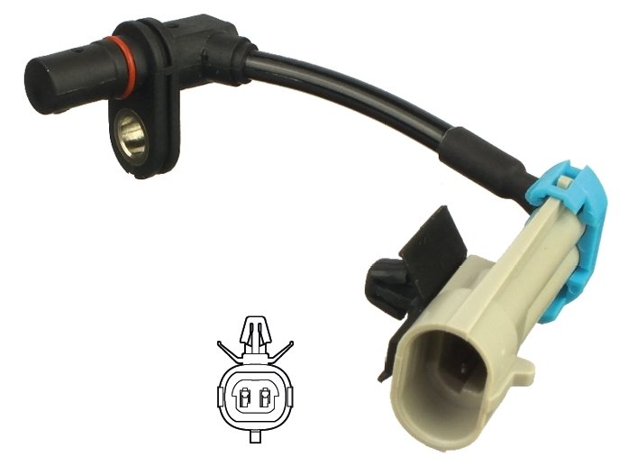 ABS TEKERLEK HIZ DEVİR SENSÖRÜ ÖN ANTARA 06 > CHEVROLET CAPTIVA 06 > 2.0-2.2-2.4