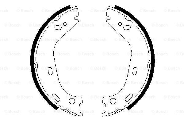 FREN BALATASI ARKA PARK FRENI MERCEDES W116 W126 W123 R107 C107