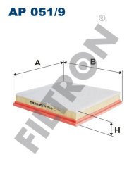 HAVA FİLTRESİ ASTRA J 1.4 16V-1.6 16V-2.0CDTİ TURBO 09>CRUZE 09> 2.0 CDI SÜNGERLİ