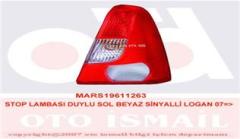 STOP LAMBASI DUYLU SOL BEYAZ SİNYALLİ LOGAN SEDAN 07